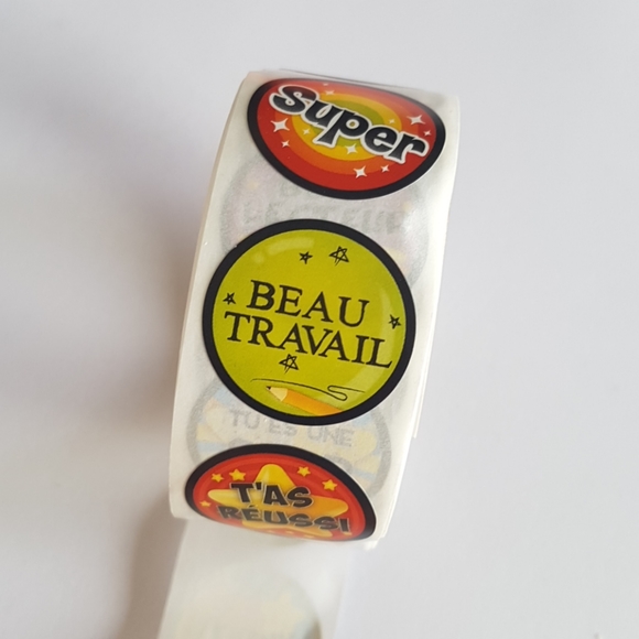 200 autocollants français professeurs parents - Picture 5 of 6